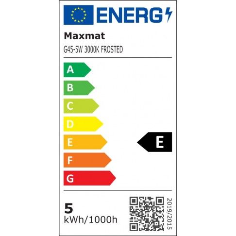 Lmpada Fil Mglob Mat E14 5w 3000k 560lm