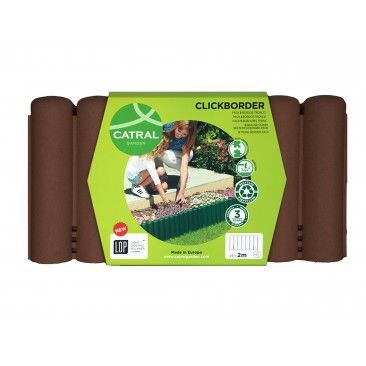 Bordadura Tronco Click 40x20cm Castanho