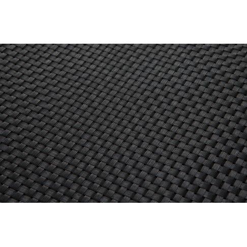 Ocultao Varandas Rattan 0.9x3m Preto