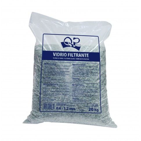 Vidro Filtrante 0,6-12mm 20kg