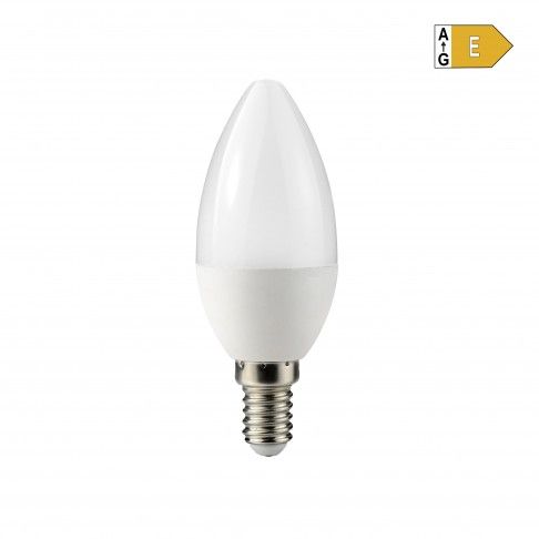 Lmpada Led Vela E14 3w 3000k 330lm 2un