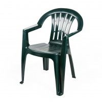 Cadeira Casablanca Monobloco Verde