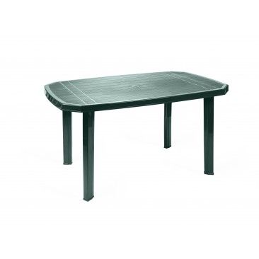 Mesa Oval Viana 134x84cm Verde