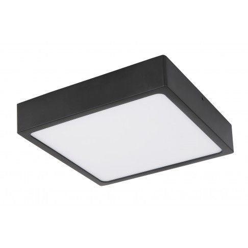 Downlight Preto Sal Quadrado 15w 1350l 4000k