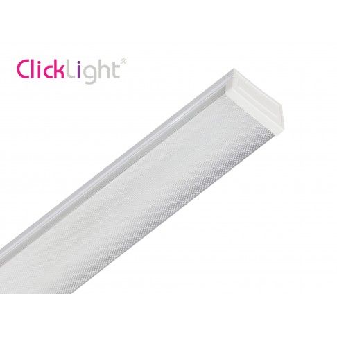 Armadura Led Prismtica 1xt8 18w 120cm C/Lmpada