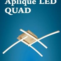 APLIQUE LED QUAD 32W 4000K NIKEL