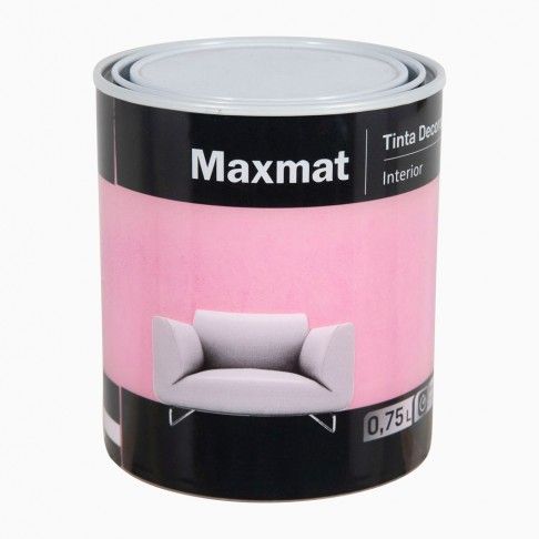 Tinta Decor Maxmat Rosa Tquio 0,75lt