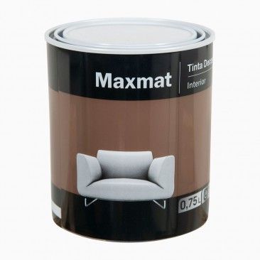 Tinta Decor Maxmat Castanho So Tom 0,75lt