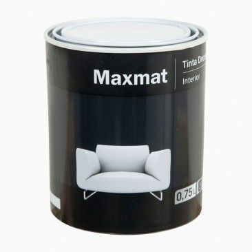 Tinta Decor Maxmat Preto 0,75lt