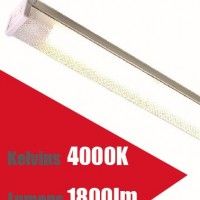 Armadura Led Prismstica 1x18w 120cm