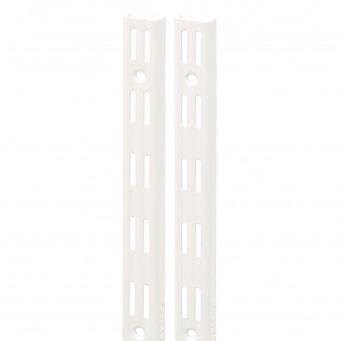 Perfil P/Suporte Duplo 150cm Branco 2un