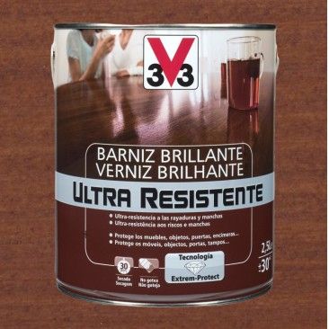 Verniz Ur Interior Aqua Brilhante Teca 2,5l