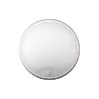 Aplique Acra Redondo 14w Ip54 Branco C/Sensor