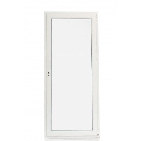 Janela Pvc Branca Vidro 200x88cm Direita