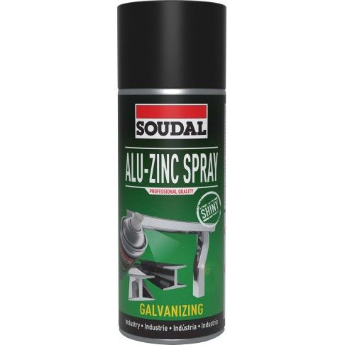 Spray Zinco Soudal Brilhante 400ml