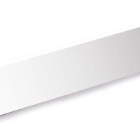 Pack 5un Rodap Mdf Branco Lac 2250x70x14mm