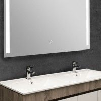 Espelho Eco Led 120x70cm Touch Sen