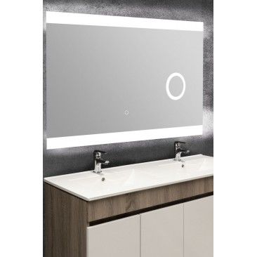 Espelho Led Aumento 80x60cm Desembaciante Ts