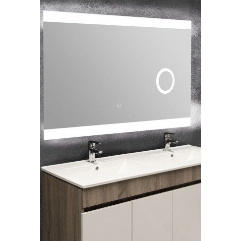 Espelho Led Aumento 80x60cm Desembaciante Ts