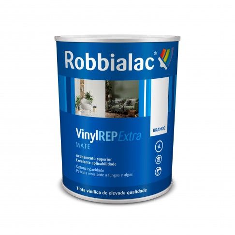 Tinta Vinylrep Interior/ Exterior Mate Branco 1l