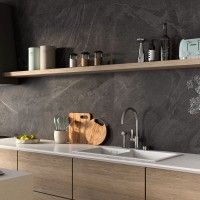 PORCELNICO AURA ANTRACITE MATE 60X120 CX.1,44M2