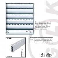 Pack 30 Rguas 150x120cm Lisa Branco