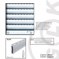 Pack 24 Rguas 150x120cm Curva Branco