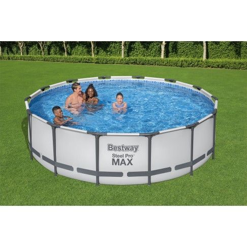 Piscina Redonda 427x107cm Metal