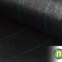 Malha Anti-Ervas 1x10m 100gr/M2 Preto