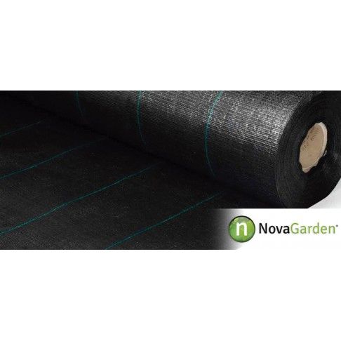 Malha Anti-Ervas 2x10m 100gr/M2 Preto