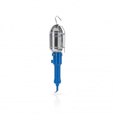 GAMBIARRA METAL E27 60W MAX AZUL