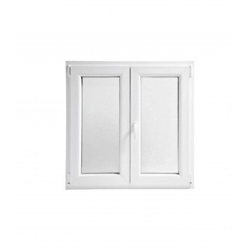 Janela 2 Folhas Pvc 90x90 Branco Vidro Duplo