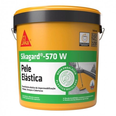 Sikagard 570w Pele Elstica Telha 18kg