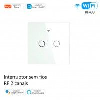 Interruptor Luz 2 Canais Zigbee